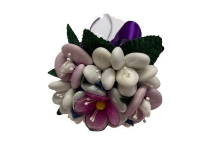 Kytice Venuše s azalkami a růžičkou